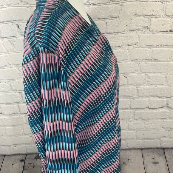 Talbots Wrap Blouse Geometric size 12 - Picture 7 of 10